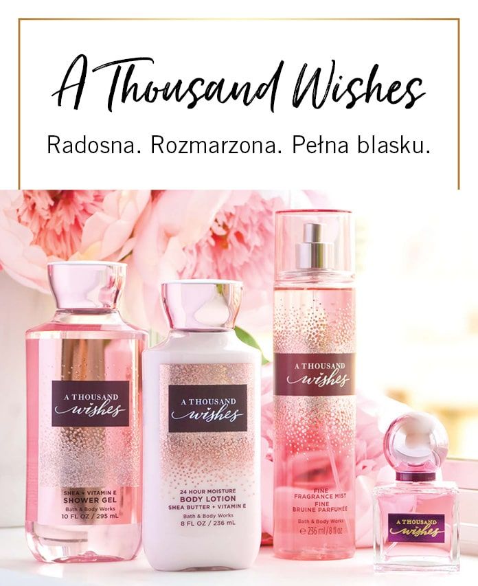 A Thousand Wishes: Kolekcja Zapachowa od Bath & Body Works