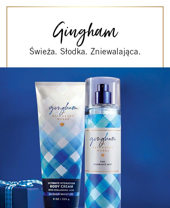 バスアンドボディワークス　ミスト 4種セット Gingham Gorgeous他 Zestaw GINGHAM GORGEOUS 3 szt
