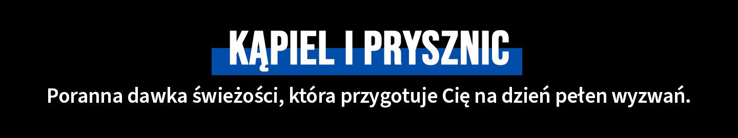 Męskie kąpiel i prysznic