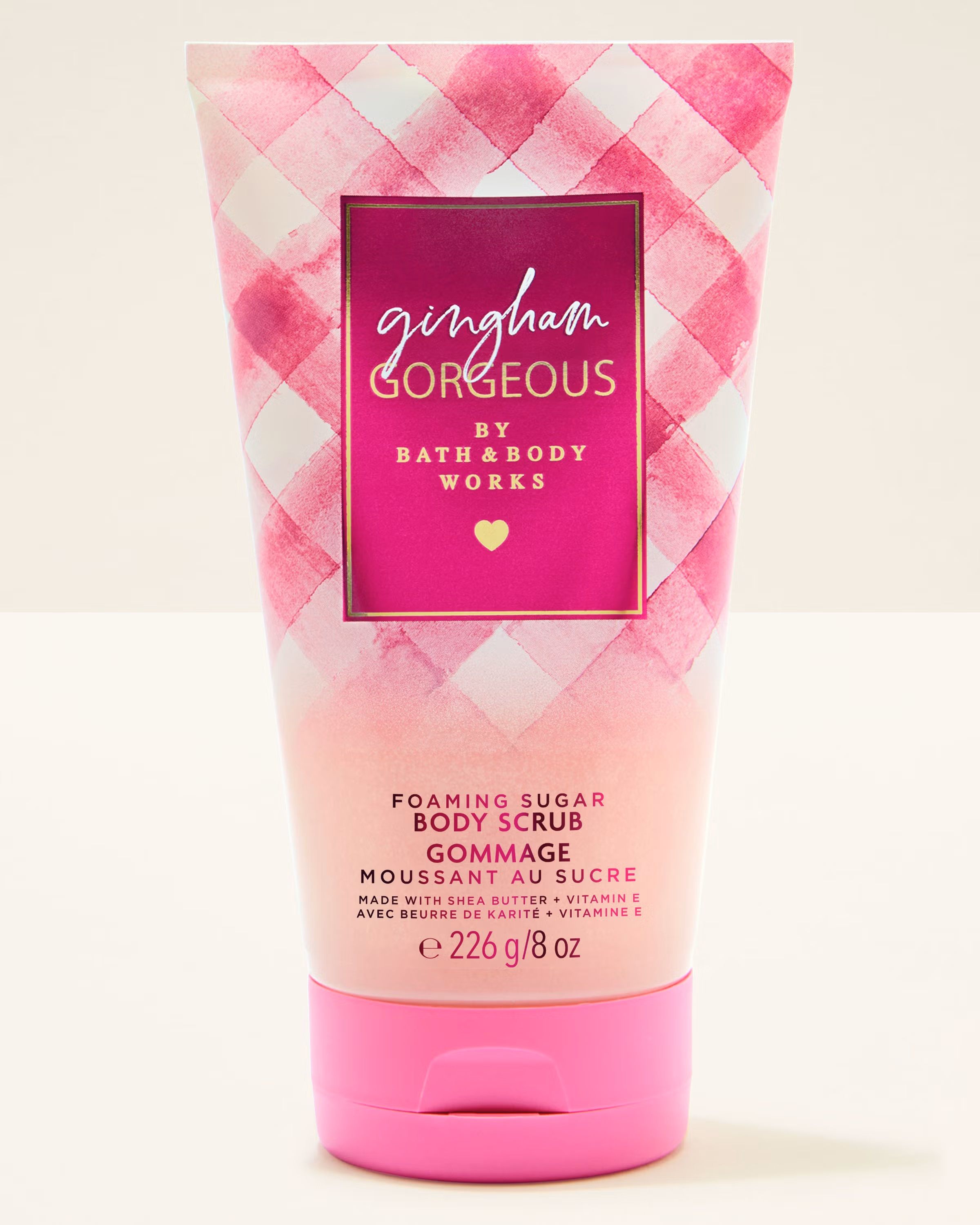 Cukrowy pieniący peeling do ciała z masłem shea i witaminą E
