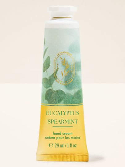 Bath & Body Works Eucalyptus + Spearmint – krem do rąk z kolekcji aromaterapia