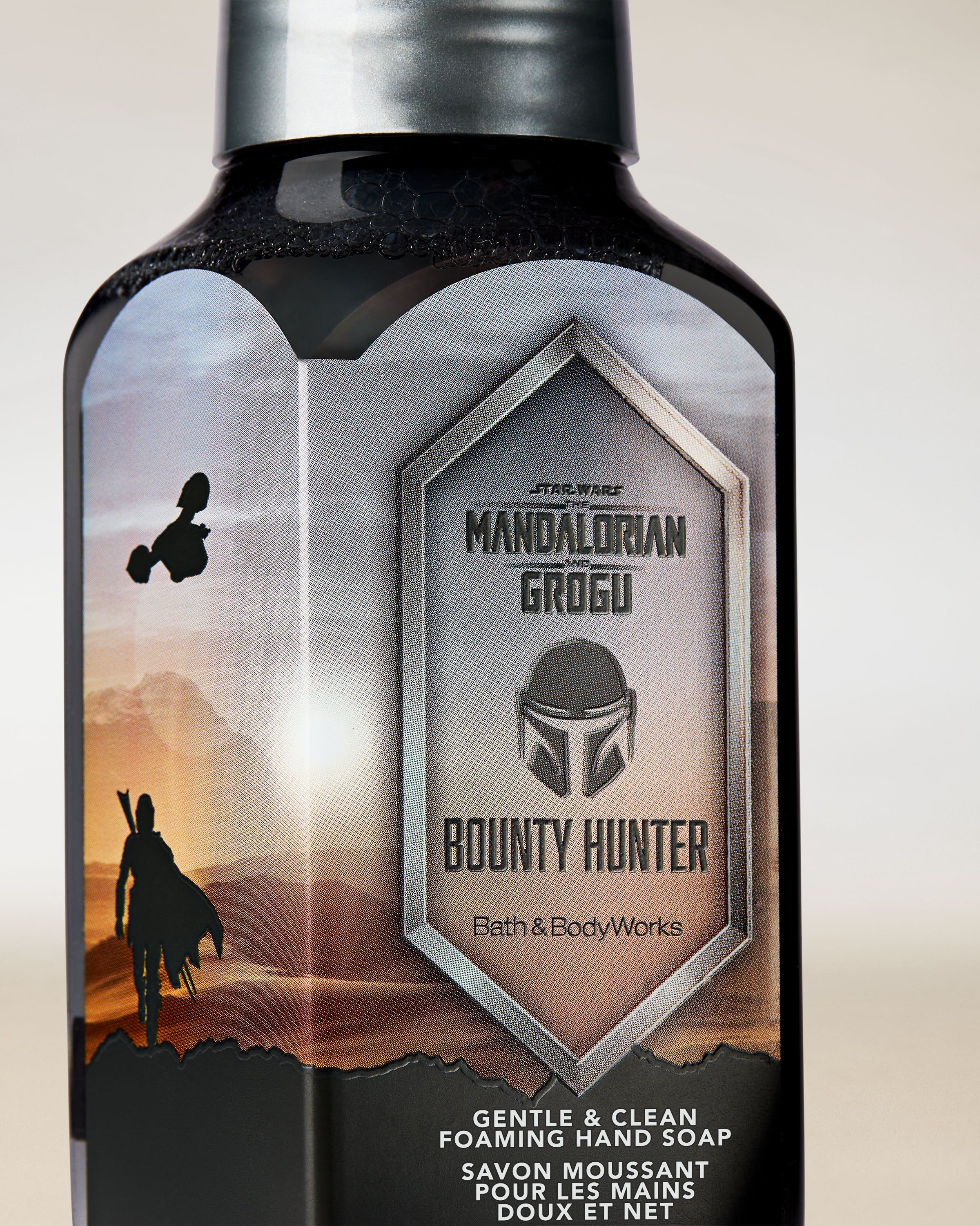 Mydło w piance Bounty Hunter Mandalorian & Grogu w butelce z pompką