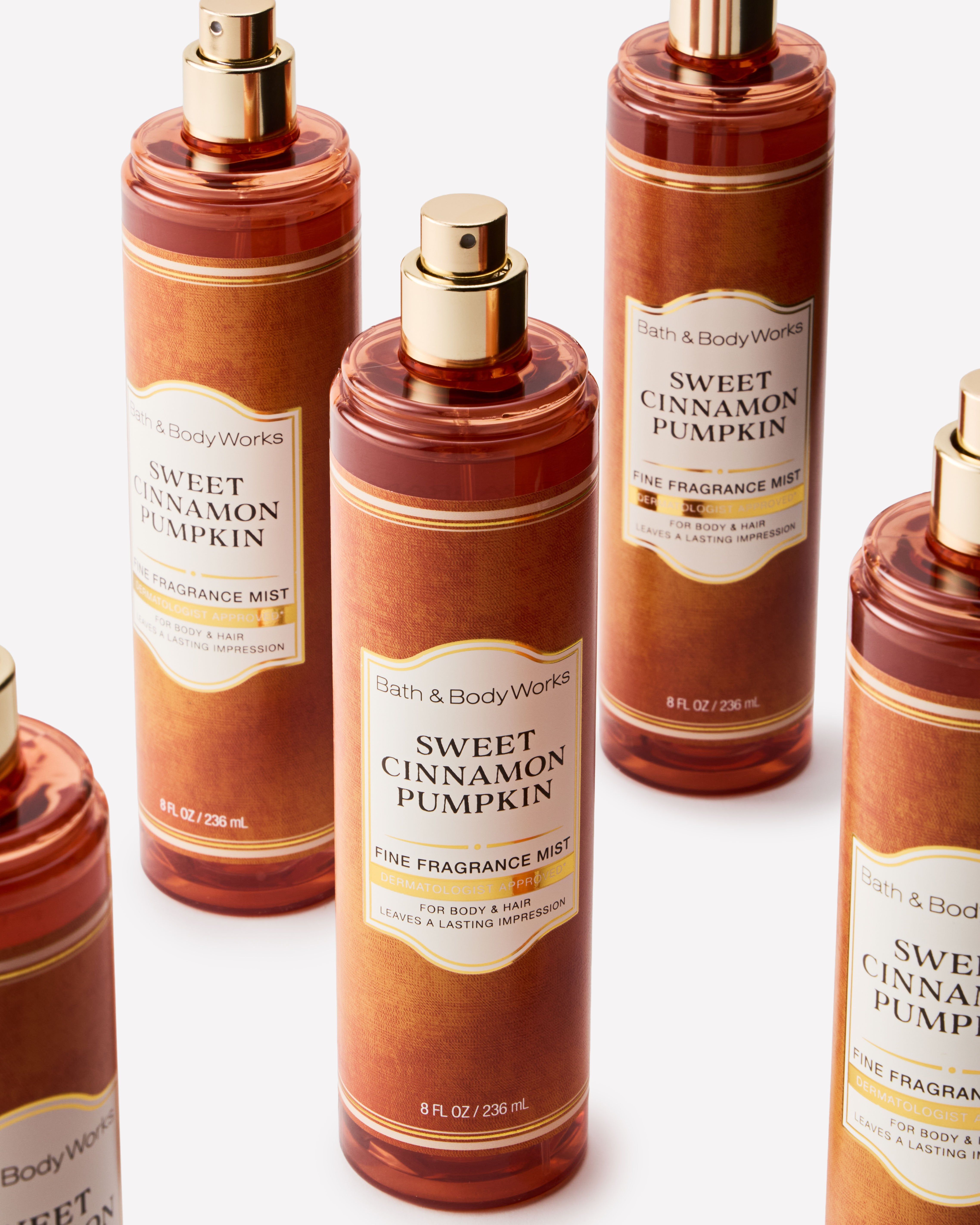 Mgiełka zapachowa do ciała Sweet Cinnamon Pumpkin Bath & Body Works, 236 ml