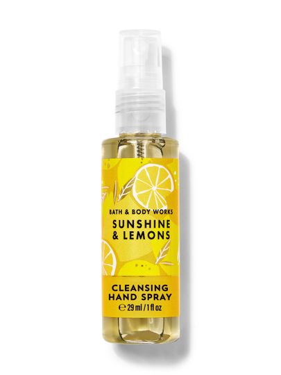 Sunshine & Lemons – spray do rąk Bath & Body Works z kolekcji cytrusowej