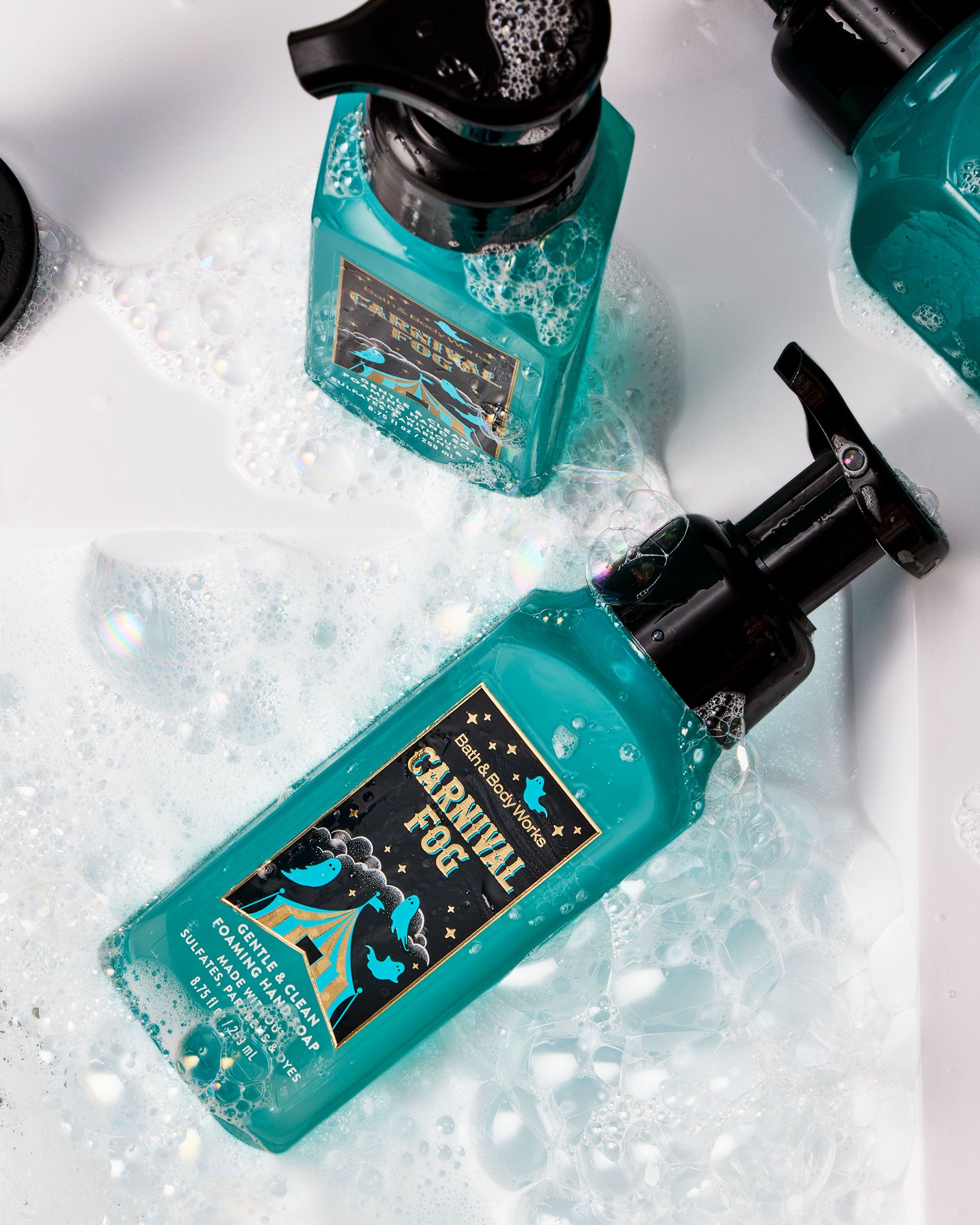Mydło do rąk w piance Bath & Body Works Carnival Fog z dozownikiem 259 ml