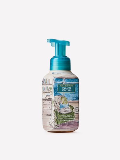 Delikatne mydło do rąk w piance Bath & Body Works Sweater Weather, 259 ml
