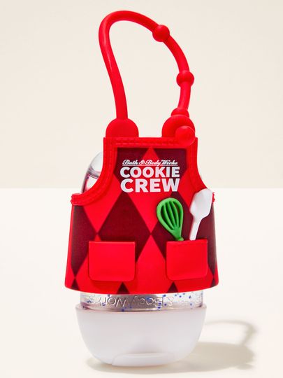 Etui na żel antybakteryjny PocketBac Bath & Body Works w kształcie fartucha z akcesoriami kuchennymi