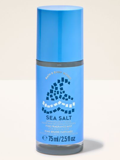 Perfumowana mgiełka do ciała i włosów Sea Salt w niebieskiej butelce