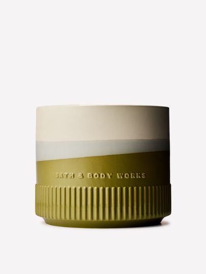 Świeca zapachowa Bath & Body Works z 4 knotami w ceramicznym naczyniu