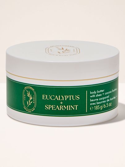 Bath & Body Works Eucalyptus + Spearmint – masło do ciała z kolekcji aromaterapia