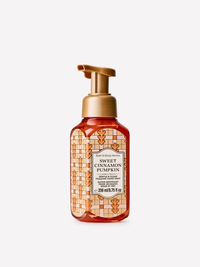 Delikatne mydło do rąk w piance Bath & Body Works Sweet Cinnamon Pumpkin, 259 ml