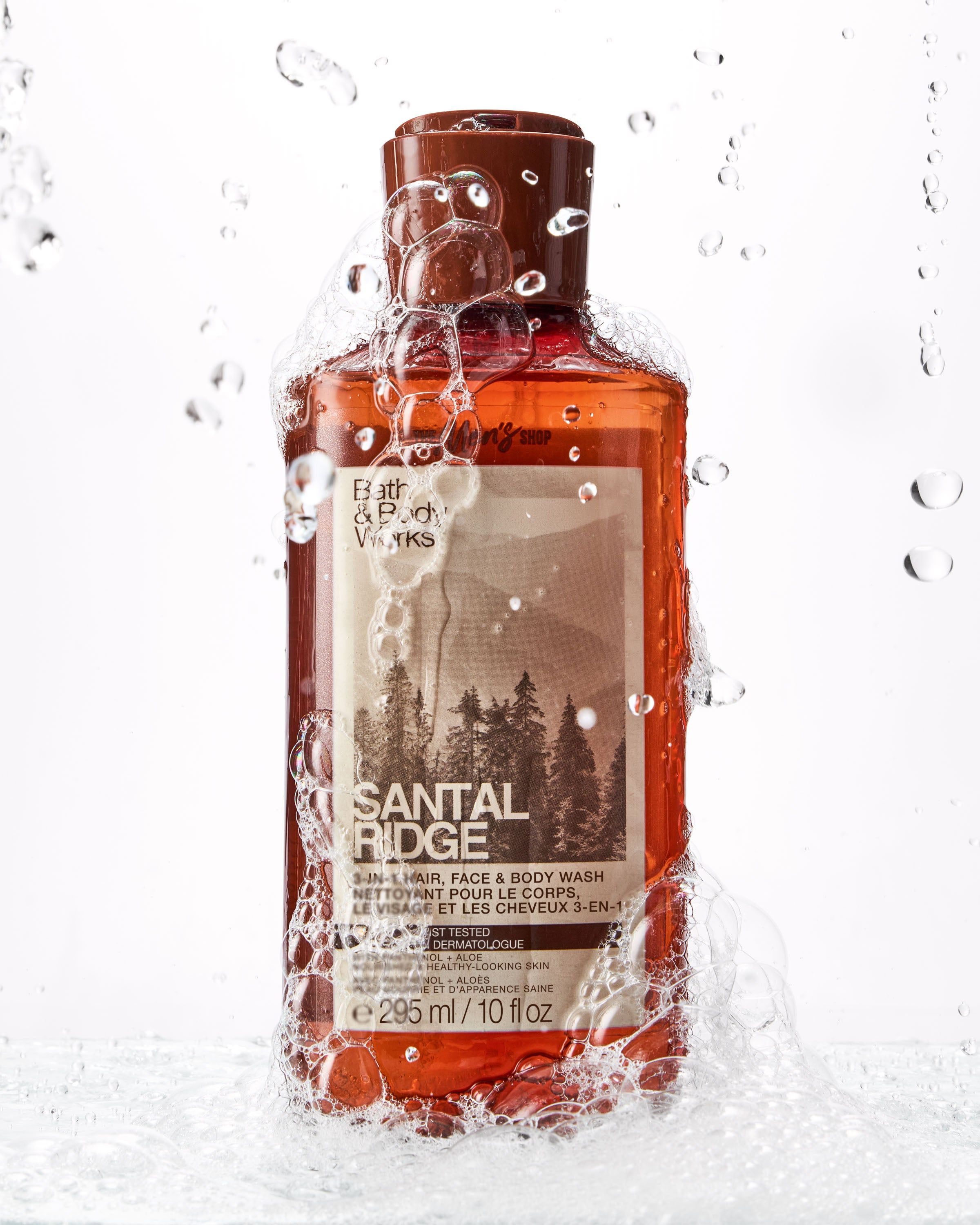 Żel do mycia włosów, twarzy i ciała 3 w 1 Santal Ridge Bath & Body Works Men's Shop