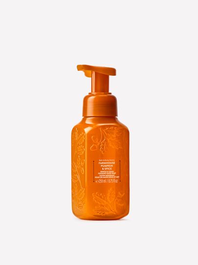 Delikatne mydło do rąk w piance Bath & Body Works Farmhouse Pumpkin & Spice, 259 ml