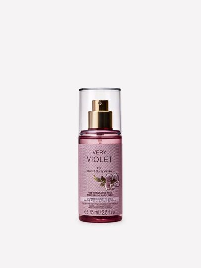 Perfumowana mgiełka do ciała Very Violet Bath & Body Works w podróżnym formacie