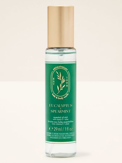 Bath & Body Works Eucalyptus + Spearmint – mgiełka olejkowa z kolekcji aromaterapia