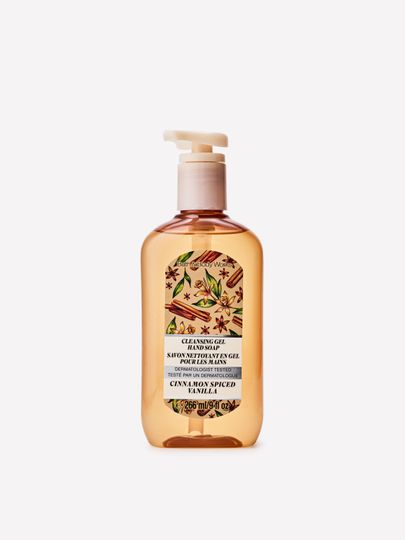 Oczyszczające mydło do rąk w żelu Bath & Body Works Cinnamon Spiced Vanilla, 266 ml