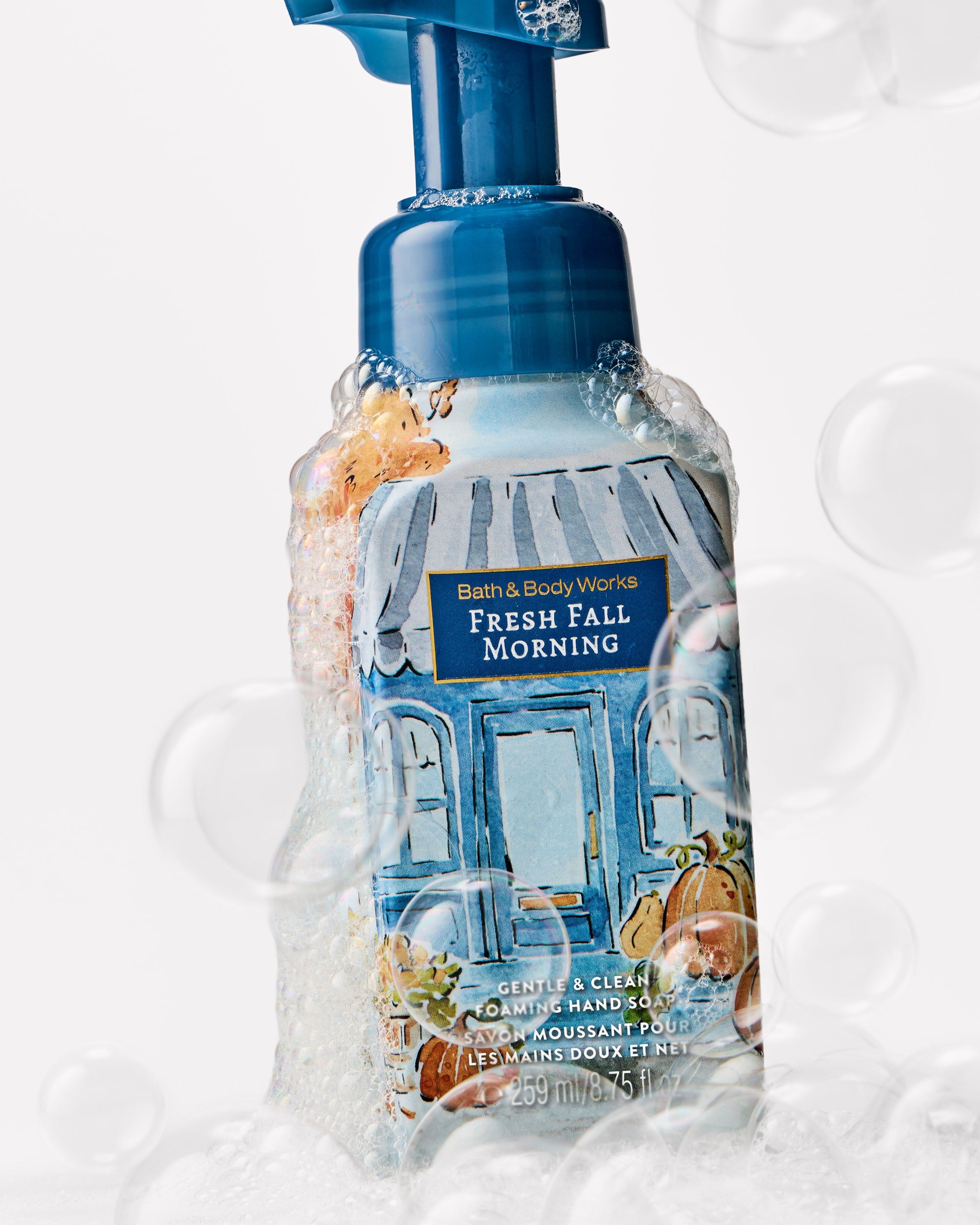 Delikatne mydło do rąk w piance Bath & Body Works Fresh Fall Morning, 259 ml