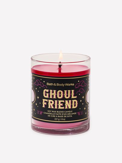 Świeca zapachowa Bath & Body Works Ghoul Friend w szklanym słoiku z jednym knotem