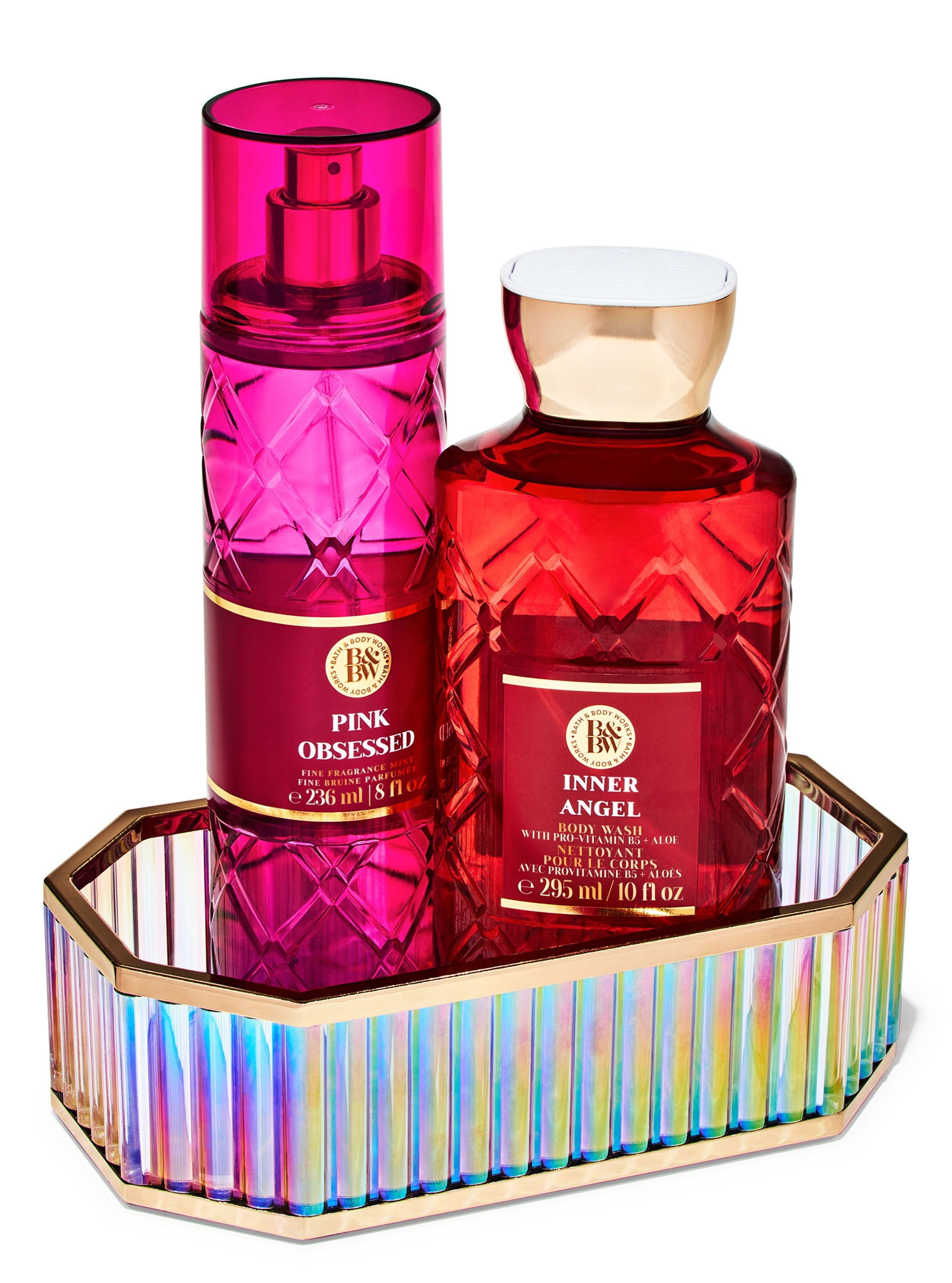 Tacka na kosmetyki Bath & Body Works z kolekcji Pink Obsessed & Inner Angel – produkty sprzedawane osobno