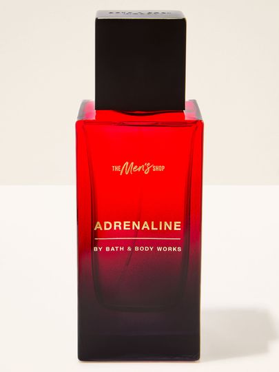 Adrenaline – woda toaletowa Bath & Body Works w czerwono-czarnej butelce z kolekcji The Men’s Shop