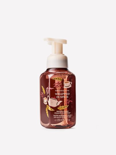 Delikatne mydło do rąk w piance Bath & Body Works Wrapped in Spice, 259 ml