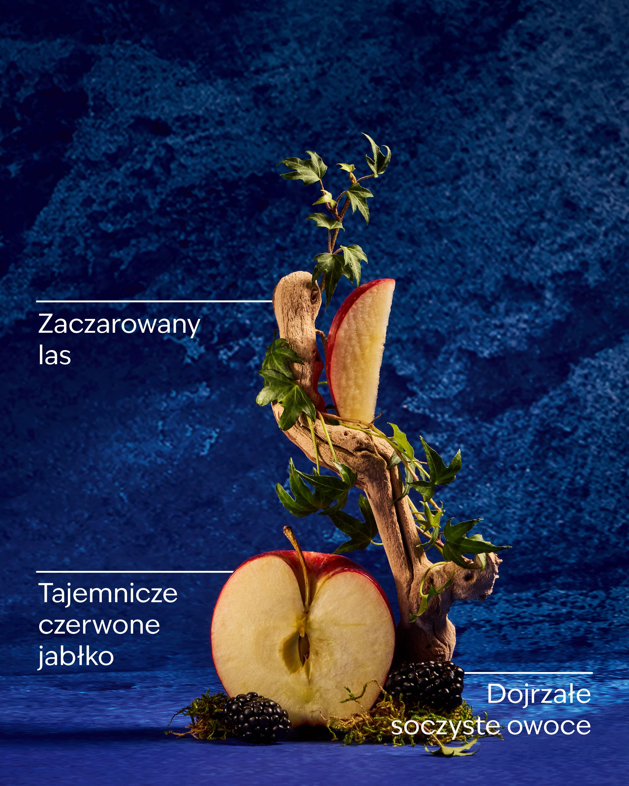Krem do ciała Snow White Disney Princess – niebieski design z jabłkiem i 48h nawilżenia.