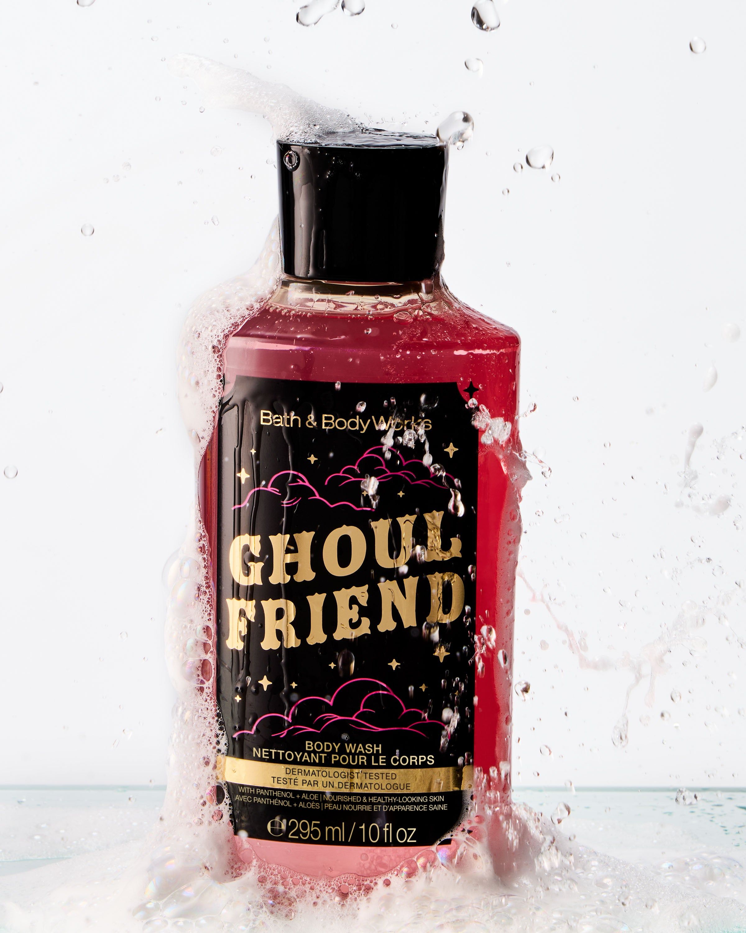 Żel pod prysznic Bath & Body Works Ghoul Friend w różowej butelce 295 ml