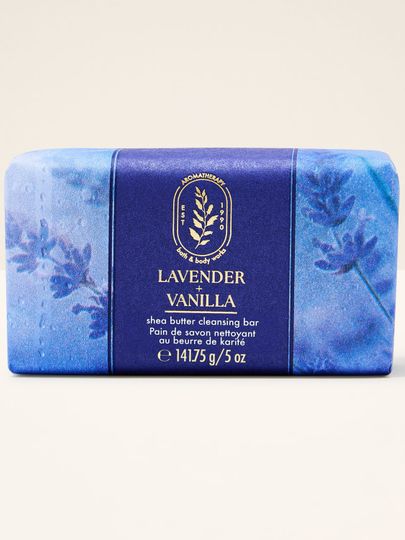 Mydło oczyszczające z masłem shea Lavender Vanilla Bath & Body Works z kolekcji aromaterapeutycznej