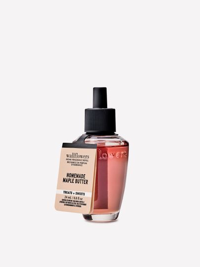 Wkład do elektronicznego odświeżacza Wallflowers Homemade Maple Butter Bath & Body Works, 24 ml