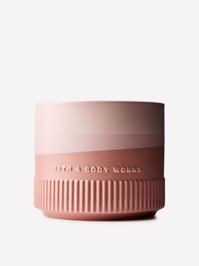 Świeca zapachowa Bath & Body Works z 4 knotami w ceramicznym naczyniu