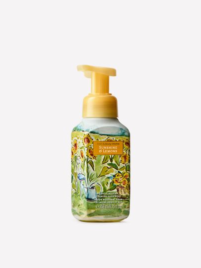 Delikatne mydło do rąk w piance Bath & Body Works Sunshine & Lemons, 259 ml
