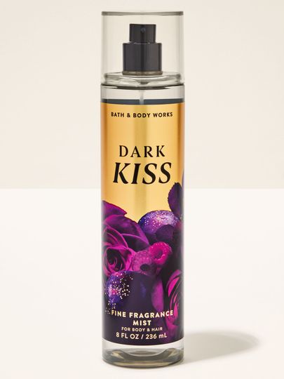 Mgiełka zapachowa Dark Kiss w eleganckim opakowaniu, stworzona do codziennego odświeżenia i lekkiego podkreślenia zapachu.