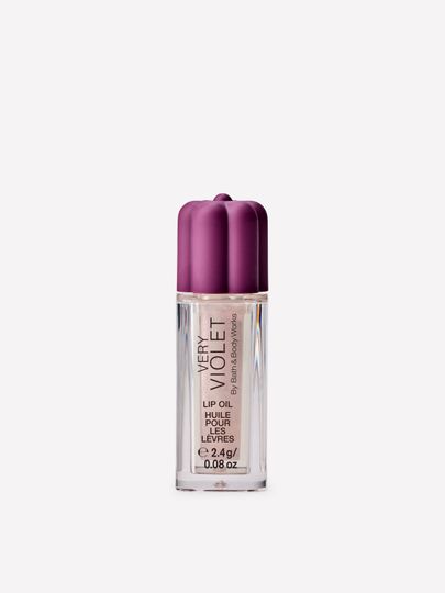 Olejek do ust Very Violet Bath & Body Works w przezroczystym opakowaniu