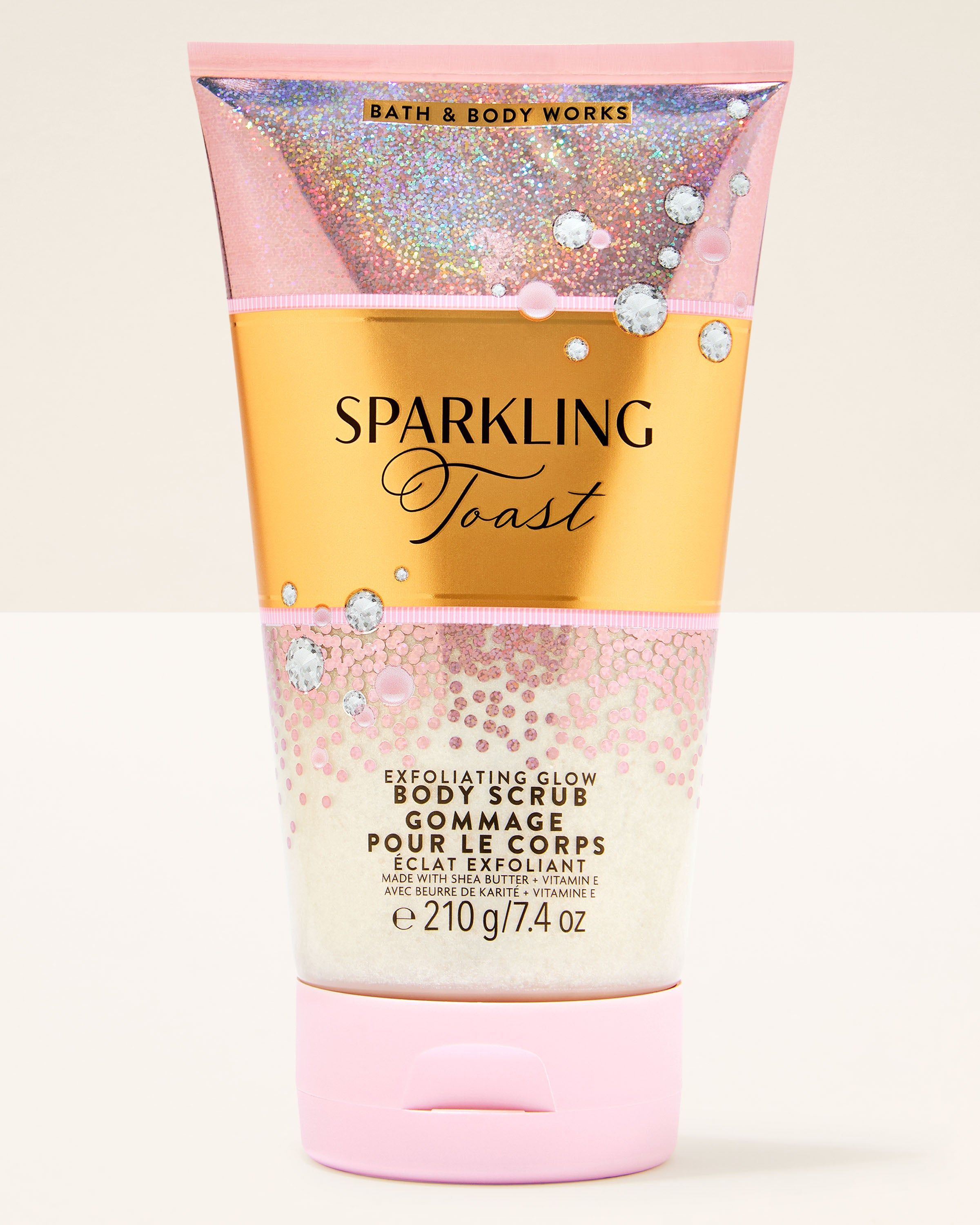 Rozświetlający peeling do ciała z masłem shea i witaminą E