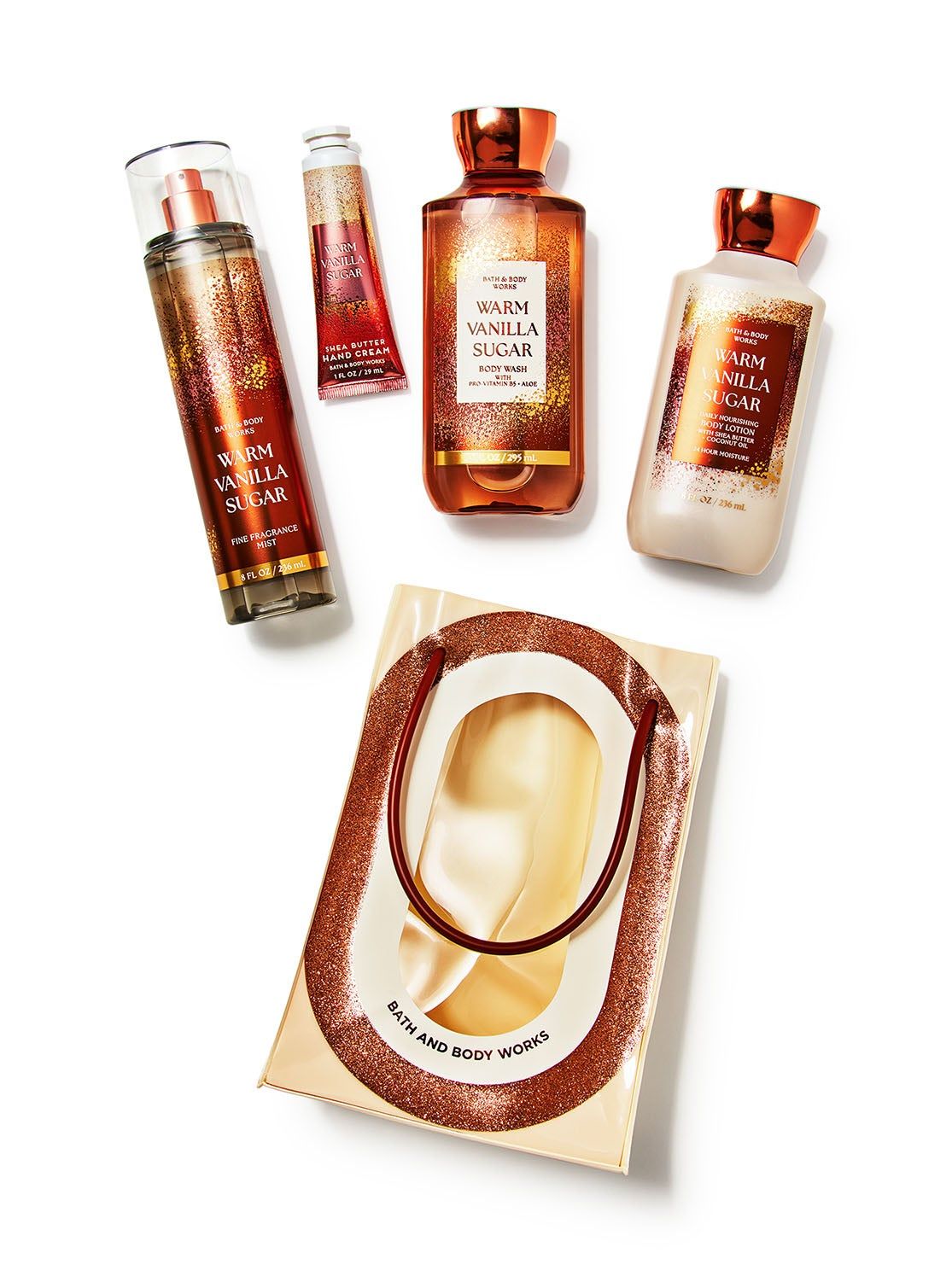 ✨Warm Vanilla Sugar ボディクリーム 226g　5本set✨ Warm Vanilla Sugar: Kolekcja Zapachowa od Bath & Body Works