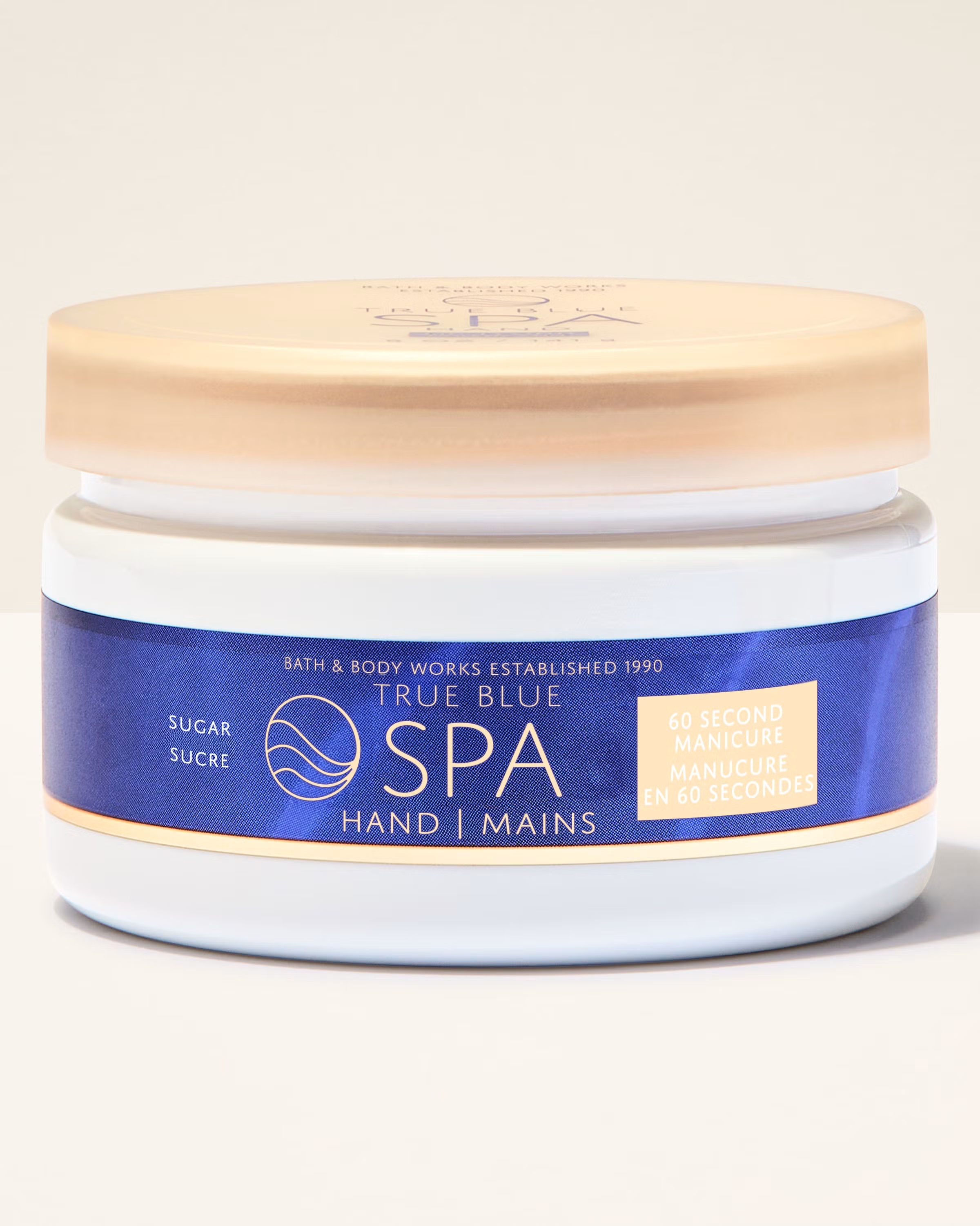 Cukrowy peeling do rąk "Manicure w 60 sekund" z masłem shea i witaminą E
