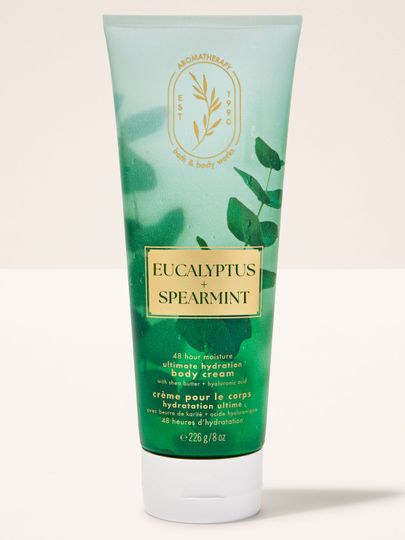 Eucalyptus + Spearmint – krem do ciała Bath & Body Works z kolekcji aromaterapeutycznej