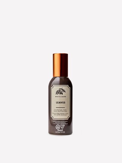 Skoncentrowany spray zapachowy White Barn Leaves, 42,5 g, zapach do wnętrz