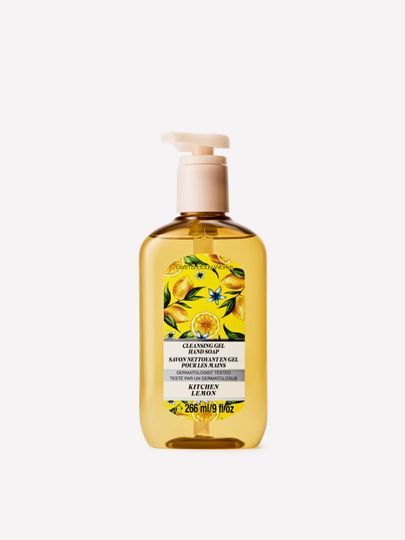 Oczyszczające mydło do rąk w żelu Bath & Body Works Kitchen Lemon, 266 ml