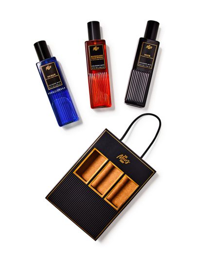 Bath & Body Works zestaw zapachów Noir, Ocean i Bourbon z kolekcji męskiej