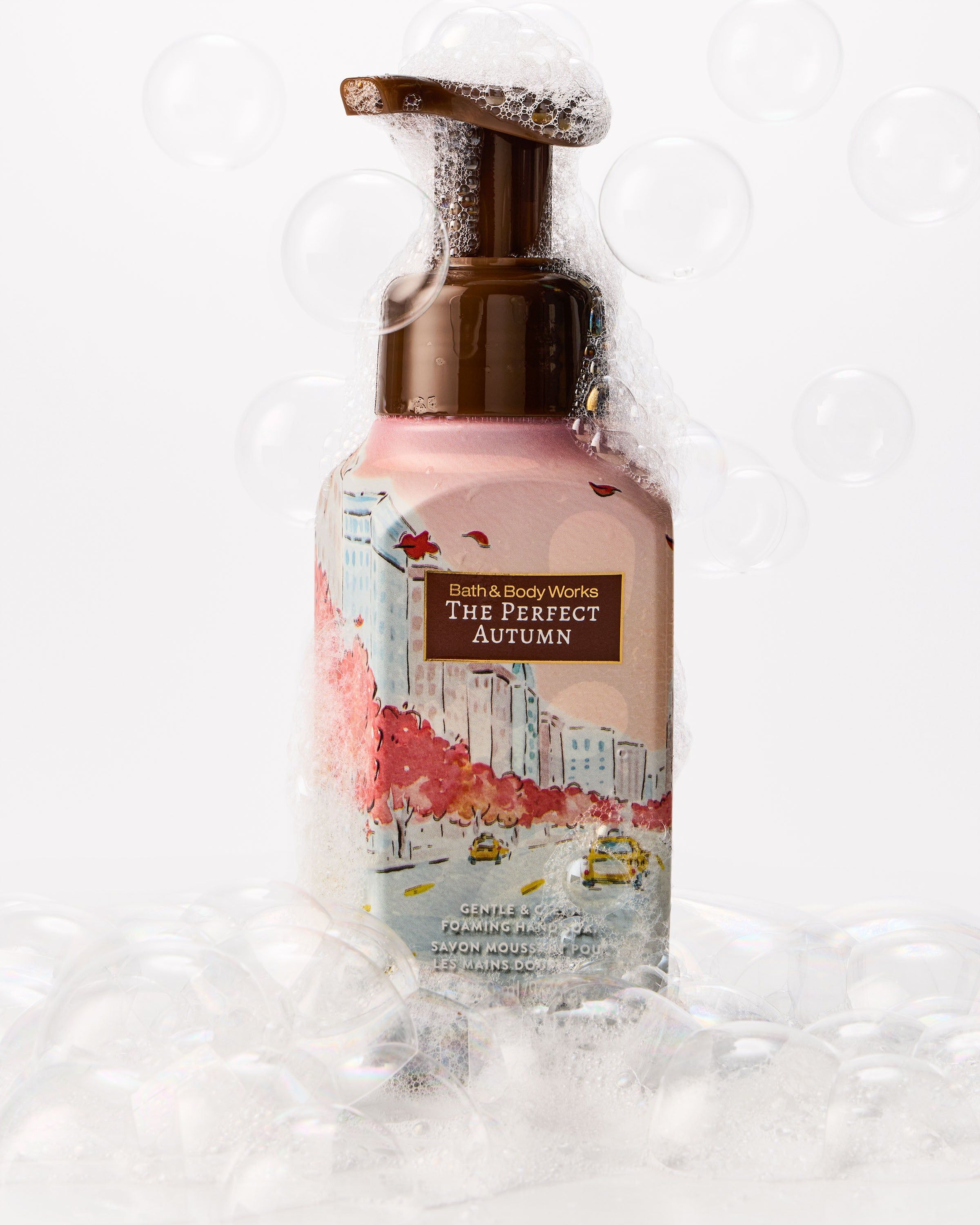 Delikatne mydło do rąk w piance Bath & Body Works The Perfect Autumn, 259 ml