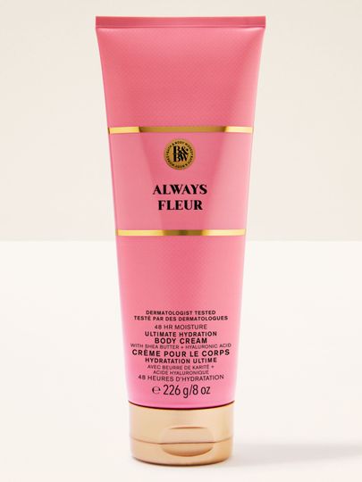 Always Fleur Bath & Body Works – krem do ciała o intensywnym nawilżeniu z masłem shea i kwasem hialuronowym.