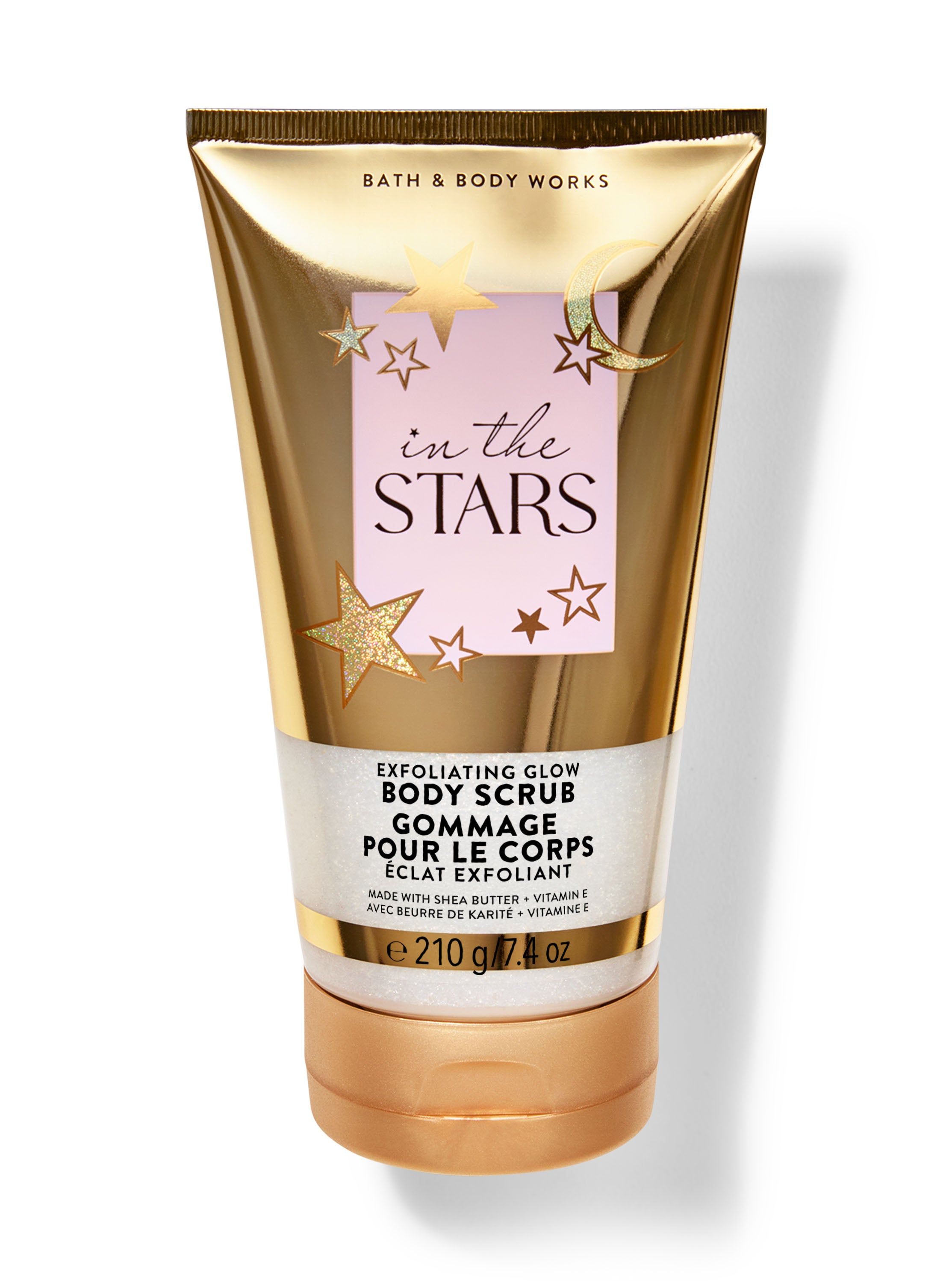Rozświetlający peeling do ciała z masłem shea i witaminą E