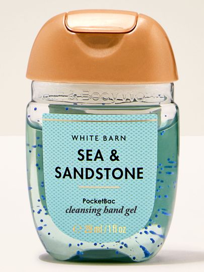 PocketBac White Barn Sea & Sandstone w turkusowym żelu z pomarańczową nakrętką, 29 ml.