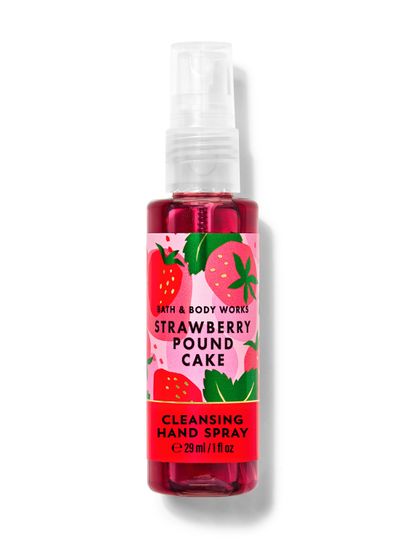 Strawberry Pound Cake – spray do rąk Bath & Body Works z kolekcji owocowej
