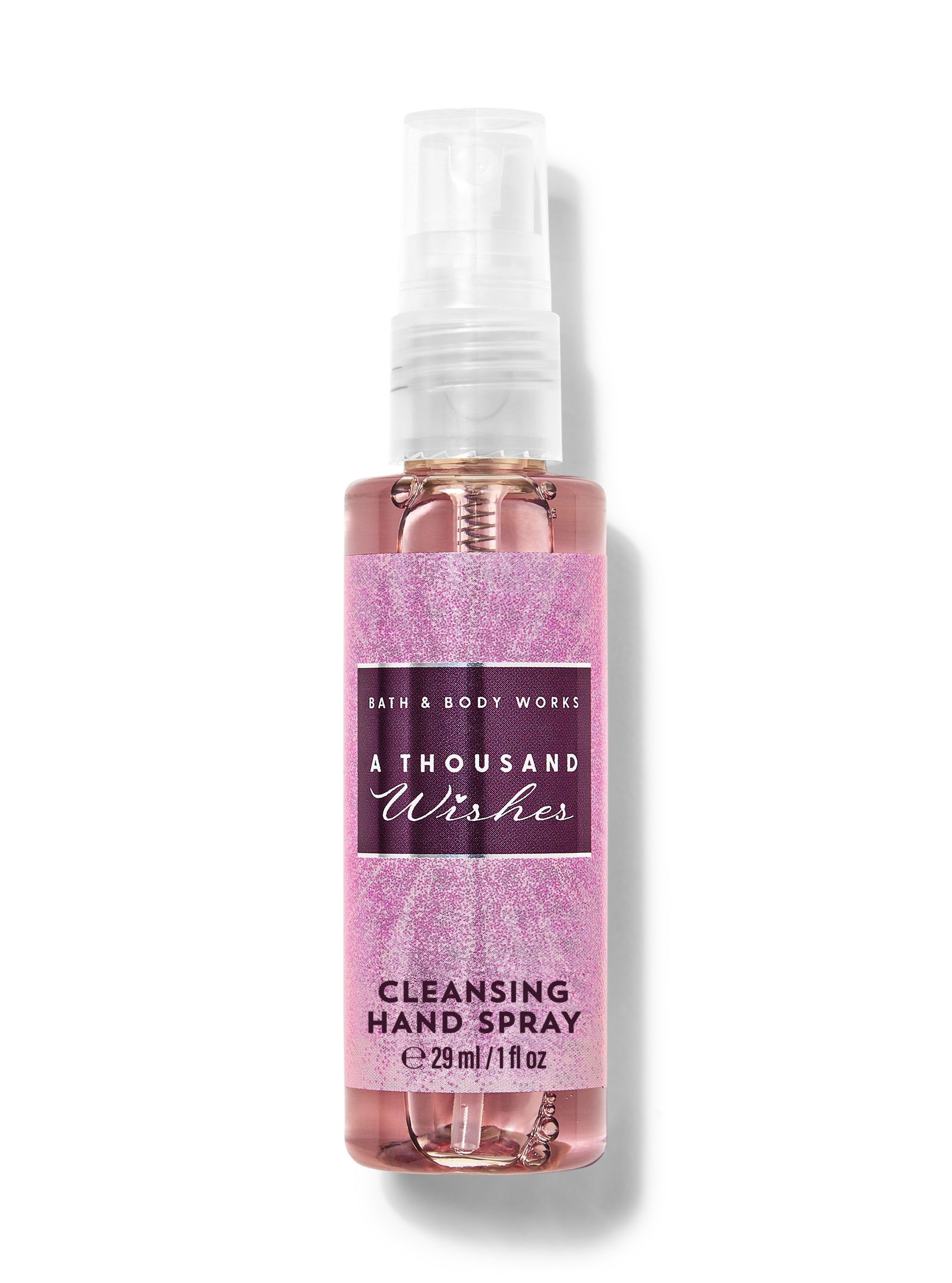 Oczyszczający spray do rąk