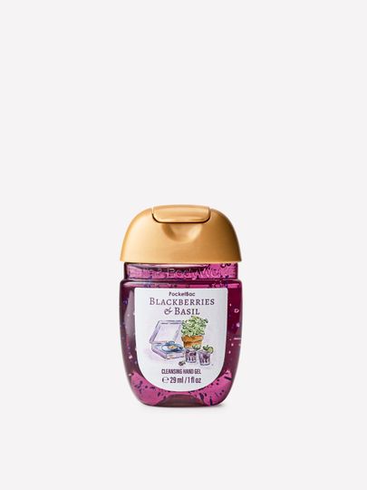 Antybakteryjny żel do rąk PocketBac Blackberries & Basil Bath & Body Works