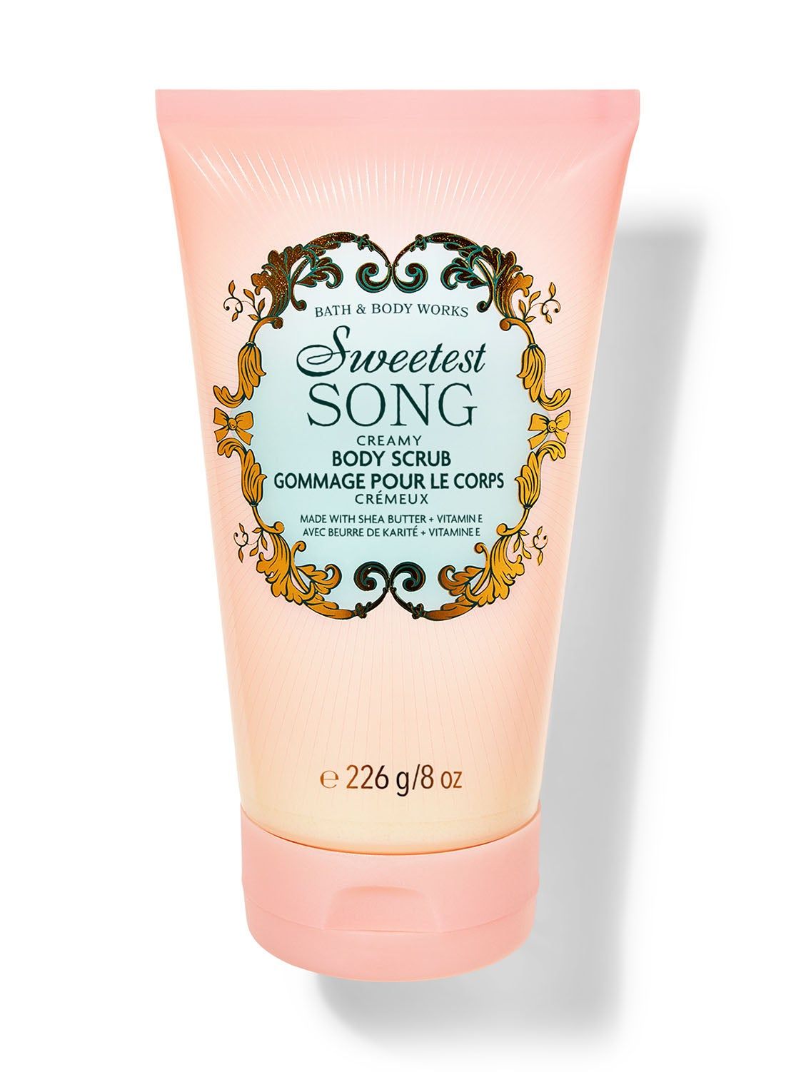 Kremowy peeling do ciała z masłem shea i witaminą E