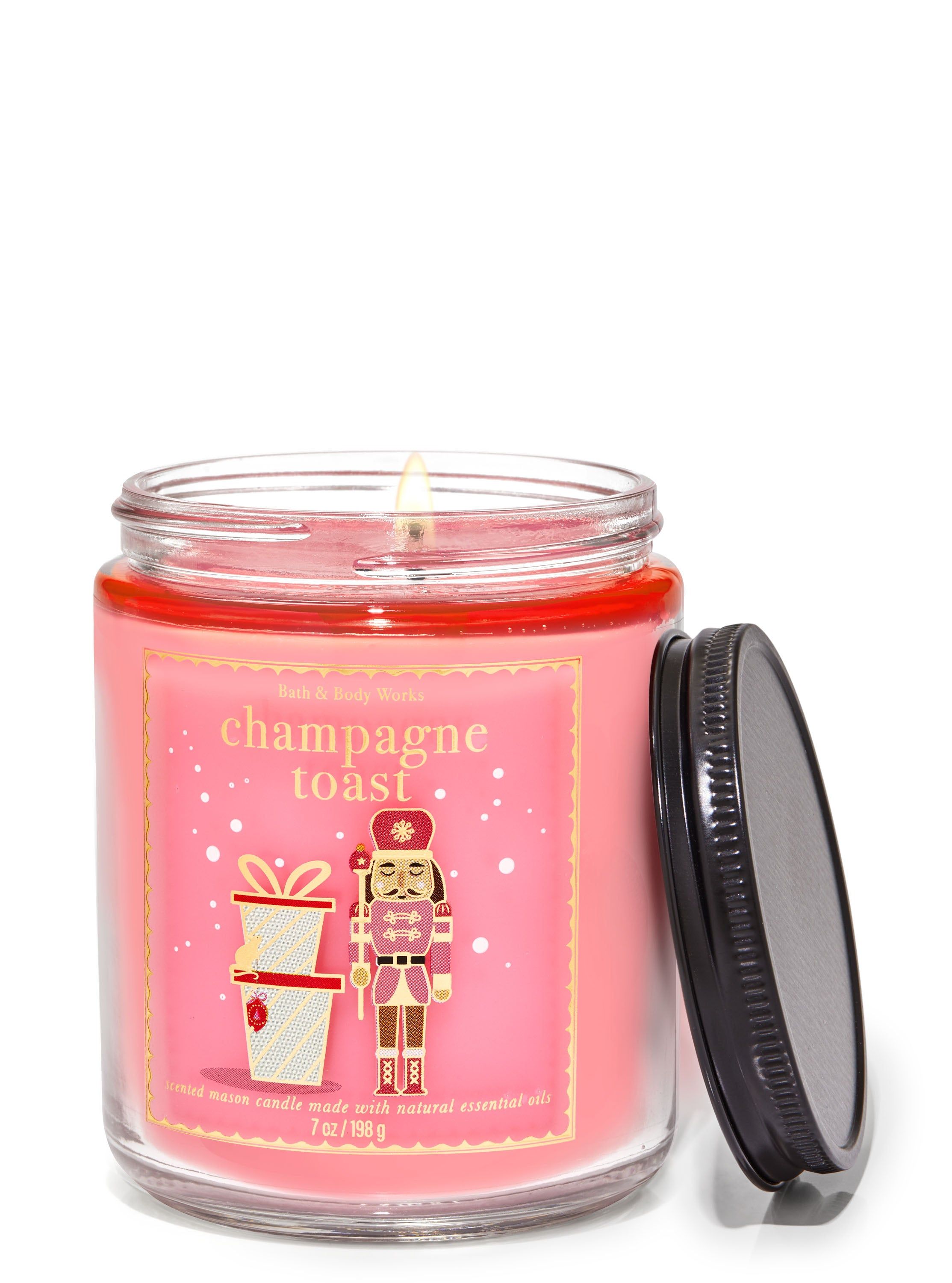 Bath and body works champagne toast candle discount