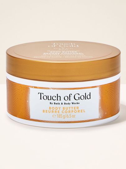 Touch of Gold – masło do ciała Bath & Body Works z kolekcji w eleganckim złotym opakowaniu
